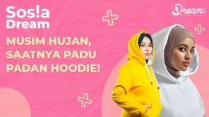 Musim Hujan, Saatnya Padu Padan Hoodie!