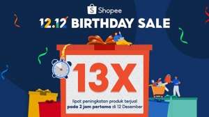Awal Positif Shopee 12.12 Birthday Sale, Produk Terjual Naik 13 Kali Lipat dalam 2 Jam