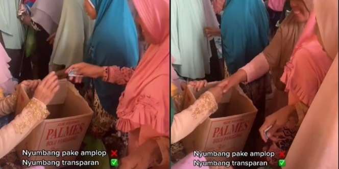 Viral Emak-Emak Beri Uang Tanpa Amplop, Nyumbang Dikit Auto Kena Mental, Salfok yang Minta Kembalian!