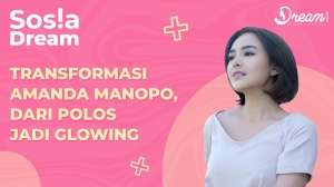 Transformasi Amanda Manopo, dari Polos jadi Glowing