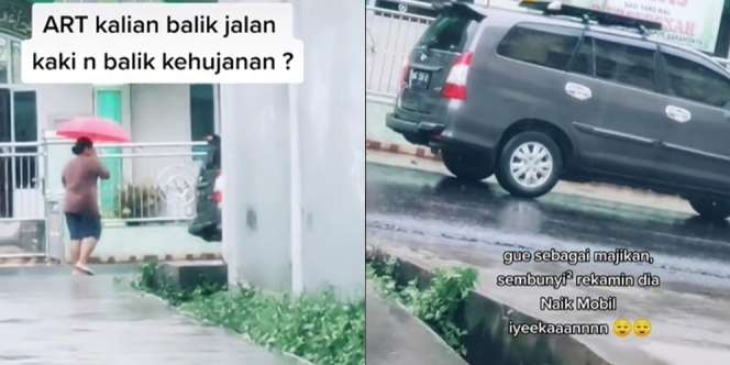 Majikan Rekam ART-nya Saat Pulang Kerja, Bikin Melongo Lihat Jemputannya!