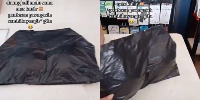 Penerima Paket Heran Lihat Kurir Senyum Nggak Jelas, Ternyata Barang yang Datang Kayak Gini!