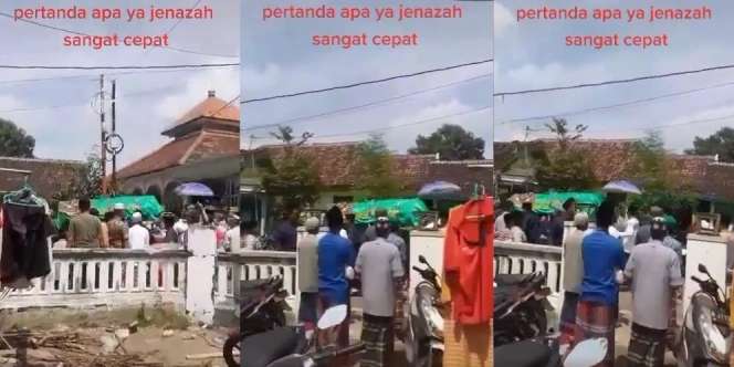 Heboh Video Keranda Jenazah Digotong Sambil Berlari ke Pemakaman: Terasa Ringan karena Amal Ibadahnya