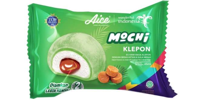 Es Krim Cita Rasa Khas Indonesia, Mochi Klepon