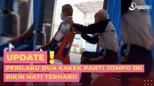 Menyayat Hati Lihat Perilaku Dua Kakek Panti Jompo