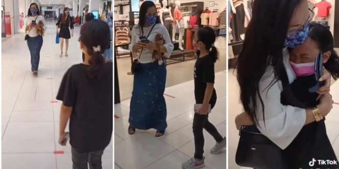 Pertemuan Mengharukan Ibu dan Anak Terpisah 2 Tahun karena Pandemi