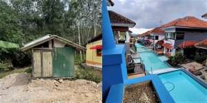 6 Potret Rumah Paling Viral dan 'Aneh' di 2021, Ada yang Luar Gubuk Dalamnya Hotel Mewah!