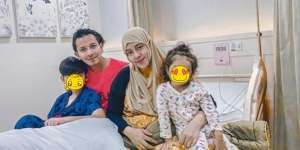 Detik-detik Fairuz A Rafiq Melahirkan Anak Ketiga, Aksi King Faiz Bikin Haru