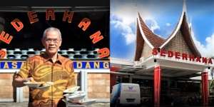 Hanya Lulusan SD, Tukang Cuci Piring Ini Sekarang Jadi Bos Rumah Makan Padang Terbesar di Indonesia
