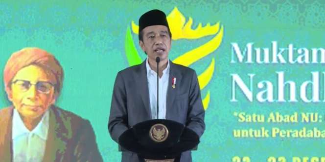 Buka Muktamar NU, Jokowi Cerita Diajak Main Ping Pong Virtual oleh Mark Zuckerberg