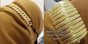 Strap Mask Sultan dari Emas, Netizen Auto Heboh