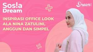 Inspirasi Office Look ala Nina Zatulini, Anggun dan Simpel