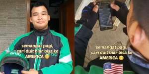 Driver Ojol Siang Malam Cari Duit demi Bisa ke Amerika, Lihat Hasilnya