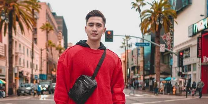 5 Potret Liburan Verrel Bramasta di  Amerika Serikat