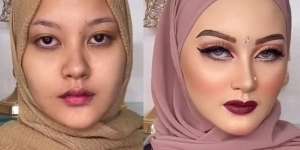 Transformasi Makeup ala India Bikin Warganet Terkesima