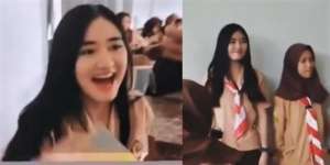Viral Siswi Cantik Gak Ketulungan, Jadi Inceran Siswa dan Para Guru, Lihat 10 Potretnya!