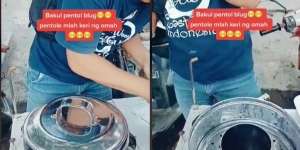 Penjual Pentol Ini Kaget Saat Lihat Panci Dagangan, Loh Kok Isinya…