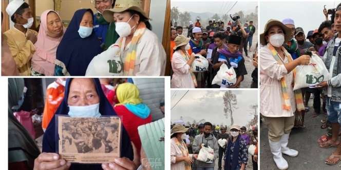 Nenek Korban Erupsi Semeru Ini Dulu Disapa Soeharto, Kini Dibantu Putri Pak Harto