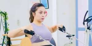 5 Potret Nikita Willy Olahraga Saat Hamil Besar