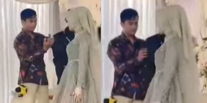 Viral Jadi Fotografer di Acara Pernikahan Mantan, Sikap Si Cowok Saat Arahkan Gaya Disorot