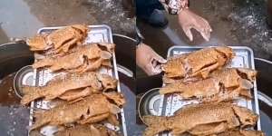 Ajaib! Sudah Digoreng Tepung dan Badan Putus, Ikan Ini Masih Gerak-Gerak