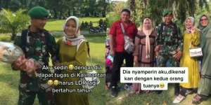 Kisah Gadis Punya Kekasih TNI, Baru Pertama Bertemu Setelah 3 Tahun Pacaran, Usai Jumpa Langsung LDR Lagi