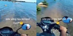 Aksi Pemotor Lintasi Jalur Tak Biasa, Salah Jalan Bisa Auto Beda Alam!