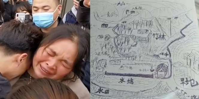 33 Tahun Terpisah karena Diculik, Pria Ini Bertemu Ibu Kandung berkat Peta Desa yang Digambarnya