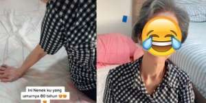 Usia Boleh 80 Tahun, Tapi Nenek Ini Menolak Tua: Awet Muda dan Wajahnya Cantik!