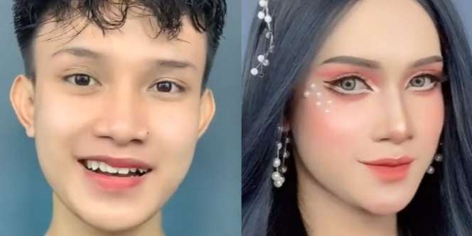 Transformasi TikTokers Cowok Dandan Sempurna, Warganet Auto Minder