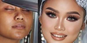 MUA Rekam Cukur Alis Pakai Pisau Daging, Hasil Riasannya Mirip Aurel Hermansyah?