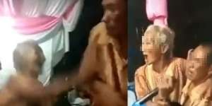 Viral Nenek Cemburu Buta Lihat Bapak yang Disukai Menghampiri Biduan, Kursi Ikut Melayang