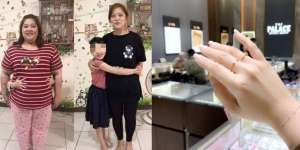 Ditantang Turun Bobot 75 Kg Sebagai Hadiah Ultah Suami, Istri Dapat Berlian 1 Karat