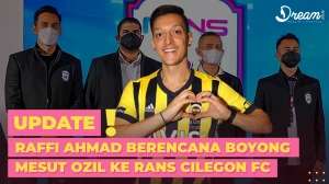 Heboh Raffi Ahmad Ngebet Boyong Mesut Ozil ke RANS Cilegon FC