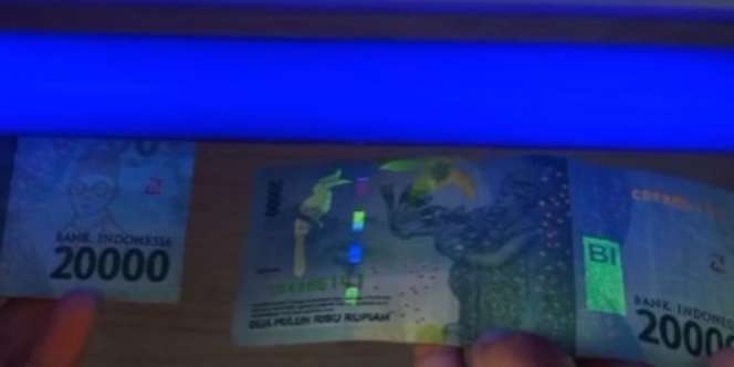 Beredar Uang Palsu Nominal Rp20 Ribu, Gambarnya Bikin Ngakak