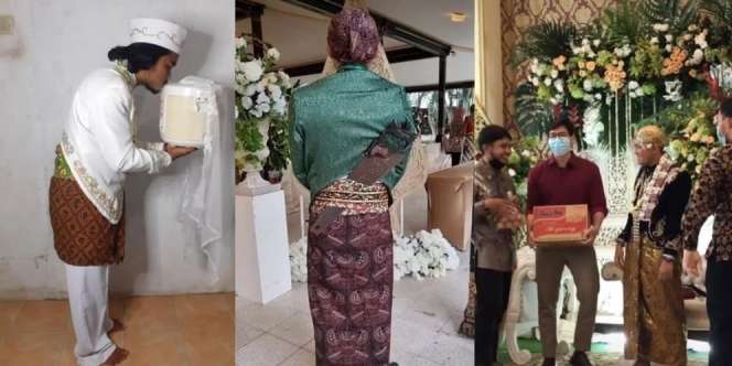 7 Benda Nyeleneh yang Dibawa Saat Hadiri Resepsi Pernikahan Ini Bikin Ngakak