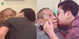 8 Potret Haru Anak Bungsu Tukul Arwana Setia Rawat Sang Ayah, Selalu Peluk dan Cium!