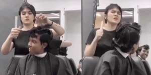 Ujian Pegawai Salon Kesal Dapat Pelanggan Doyan Nengok, Warganet Ikutan Kesal