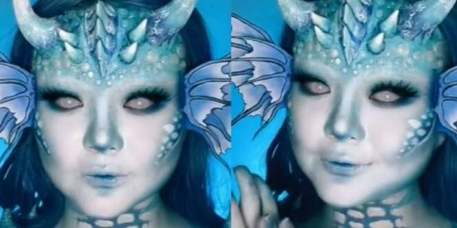 Viral TikTokers Buat Makeup Bergaya Unik hingga 17 Jam