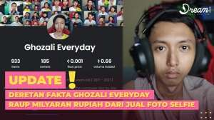 Deretan Fakta Ghozali Everyday Raup Miliaran Rupiah dari Jual Foto Selfie