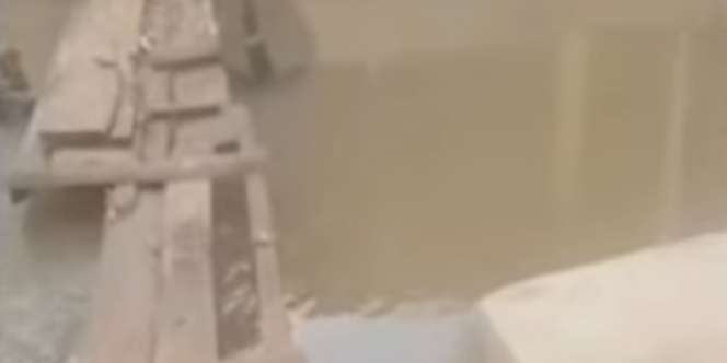 Kegigihan Kurir Antar Paket Lewati Jembatan Kali Ekstrem: `Ya Allah, Gua Jatuh`