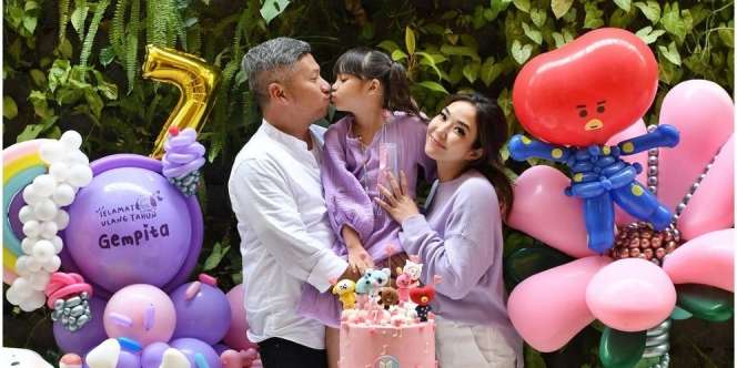 Gempi Ulang Tahun, Potret Gading dan Gisel Jadi Perhatian