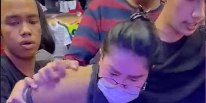 Wanita Bergaya Hedon Bak Sosialita Tertangkap Maling Ponsel