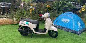 Kupas Desain Skutik Retro Yamaha Fazzio