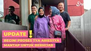 Begini Proses Tya Ariestya Mantap untuk Berhijab