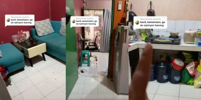 Rumah Petak Dibilang Kecil dan Kemahalan, Usai Dikasih Room Tour Netizen Auto Ingin Ngontrak