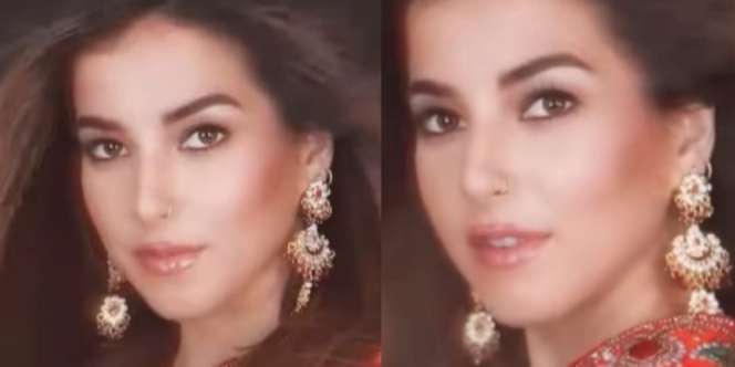 Tasya Farasya Buat Makeup Ala India Bak Aktris Bollywood