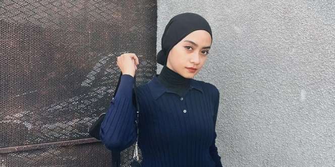 Gaya Ayudia Bing Slamet Pakai Faux-Fur Jacket, Kekinian Banget