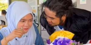 Wanita Digoda Badut Mickey Mouse, Tak Tahu Ternyata Suami Sendiri