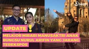 Sosok Melkior Mirari Manusaktri, Anak Bungsu Nurul Arifin yang Jarang Terekspos